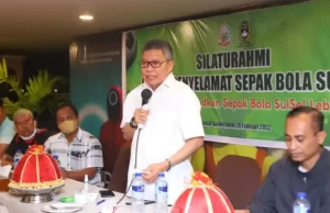 Taufan Pawe Dinilai Mumpuni Besarkan Persepakbolaan