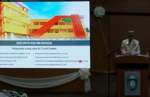 Taufan Pawe Paparkan Layanan Unggulan Covid Center di Momen HUT Parepare Ke-62