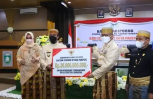 HUT Ke-62, Kota Parepare Dapat Bantuan Keuangan Rp30 Miliar Dari Pemporv Sulsel