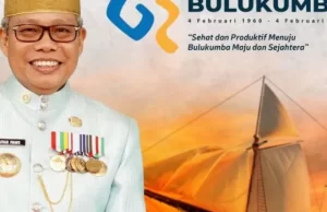 Wali Kota Parepare Ucapkan Selamat HUT ke-62 Bulukumba