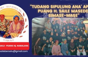 Anak Cucu Puang Haji Saile Tudang Sipulung Berdoa dan Berhalal Bi Halal