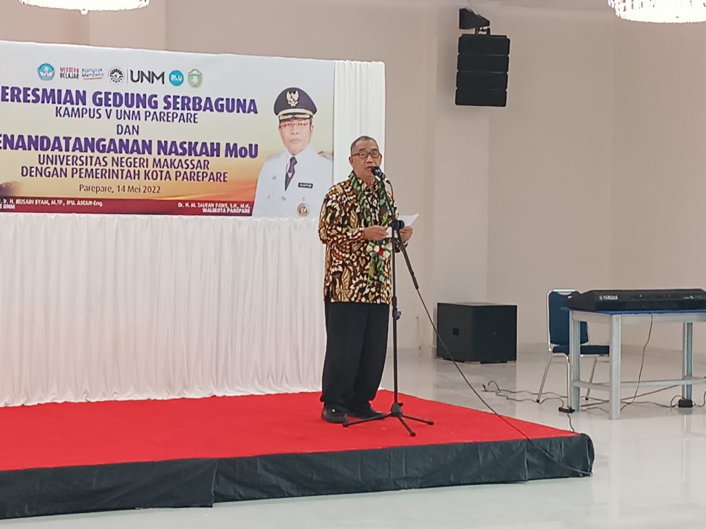 Wawali Pangerang Rahim Hadiri Peresmian Gedung Baru Kampus V UNM Parepare