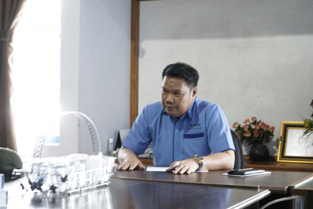Direktur Perusahaan Air Minum (PAM) Tirta Karajae Parepare, Andi Firdaus Djollong