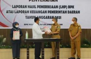 Pemkot Parepare Sukses Pertahankan Opini WTP, Sudah Ke-6 Kalinya Selama Kepemimpinan Taufan Pawe