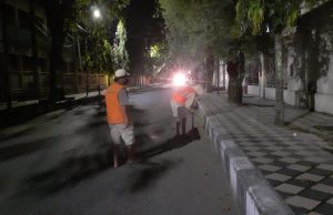 Wali Kota Parepare Instruksikan Jaga Kebersihan, Petugas Rutin Bersihkan Kota Hingga Malam Hari