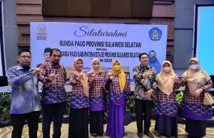 Ketua TP-PKK Parepare Erna Rasyid Taufan Silaturahmi Dengan Bunda PAUD se-Sulsel