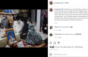 Wali Kota Parepare Bersama Istri Melayat ke Rumah Duka Mantan Bupati Mamasa Said Saggaf