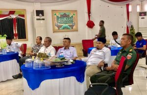 Wabup bersama Forkopimda Enrekang ikuti Rapat Koordinasi Pemprov Sulsel, jelang Idul Adha 1443 H