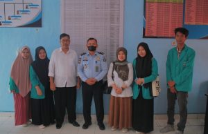 Lapas Kelas IIA Parepare Terima Empat Mahasiswa Magang IAIN Parepare