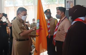 Walikota Parepare Taufan Pawe Lepas Kontingen Peserta Jambore Nasional ke Cibubur
