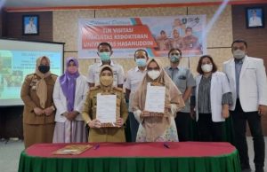 Manajemen RSUD Andi Makkasau Parepare Terima Kunjungan Tim Visitasi Fakultas Kedokteran Unhas