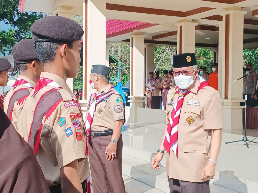 Walikota Parepare Jadi Pembina Upacara Apel Besar Hari Pramuka ke-61