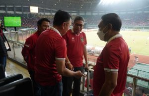Taufan Pawe Laporkan Kesiapan Stadion GBH Parepare Sambut Liga 1 2022 ke Menpora RI