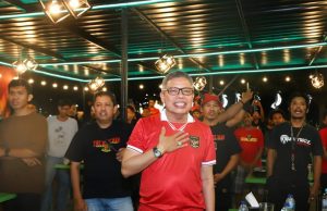 Presiden The Macz Man dan Panglima Laskar Ayam Jantan Kompak Memberikan Dukungan Kepada Taufan Pawe Walikota Parepare, Taufan Pawe