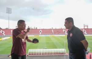 Saksikan laga PSM vs Kedah FCdi Bali, Taufan Pawe Turut Studi Tiru Stadion Kapten I Wayan Dipta Bali