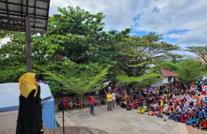 Pemkot Parepare Kolaborasi PKK-Mahasiswa KKN Unhas Gelar Sikat Gigi Massal