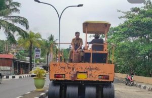 Pemkot Lakukan Perbaikan di Jalan Mattirotasi