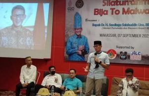 Camat Andi Asruddin Minta Dukungan Sandiaga Uno Kembangkan Pariwisata di Maiwa