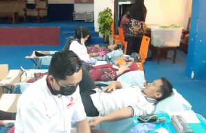 FIKES UMPAR Memeriahkan Muktamar Muhammadiyah, Lewat Donor Darah