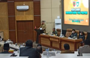 Taufan Pawe Doakan Kesuksesan Letkol Agung saat Pisah Sambut Dandim 1405