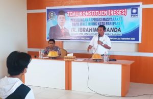 Ketua Komisi III DPRD Parepare Ibrahim Suanda Serap Aspirasi Warga Kecamatan Ujung