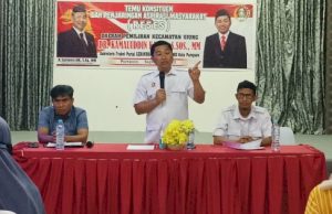 Anggota Komisi III DPRD Parepare Kamaluddin Kadir Temu Konstituen
