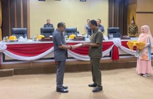 Paripurna Penyerahan Rancangan Perubahan KUA-PPAS Perubahan APBD 2022