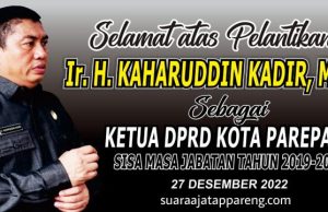 Ir. H. Kaharuddin, M.Si. Memimpin DPRD Kota Parepare