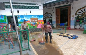 Polsek Soreang Korvey Areal Masjid Taqwa