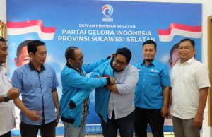 Asy’ari Abdullah Resmi Bergabung dengan Partai Gelora