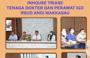 RSUD A. Makkasau Laksanakan In House Training Triase, untuk Tenaga Dokter dan Perawat IGD