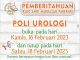 Informasi : Perubahan Jadwal Poli Urologi