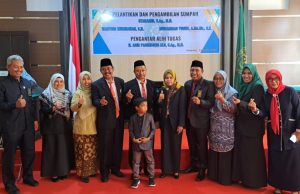 Staramin, S.Ag.,MH. Dilantik Panitera PA klas IA Sengkang, Bersama Dua Pamud lainnya