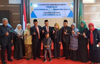 Staramin, S.Ag.,MH. Dilantik Panitera PA klas IA Sengkang, Bersama Dua Pamud lainnya