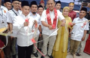A. Iwan Darmawan dan H. Surianto, Resmikan Kantor DPC Gerindra Parepare