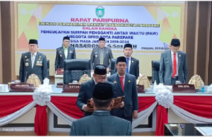 Nasarong Resmi Dilantik PAW Anggota DPRD, Wali Kota Parepare Pesankan Ini…