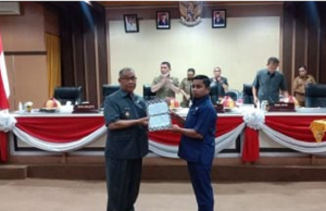 DPRD Parepare Menerima Rancangan Umum Pagu Indikatif Wilayah TA. 2024 dari Pemkot Parepare