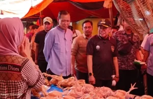 Taufan Pawe Pantau Ketersediaan Bahan Pokok di Pasar