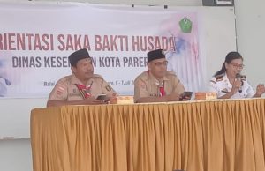Dinkes Parepare Bentuk Karakter Anak Bangsa, Lewat Orientasi Saka Bakti Husada