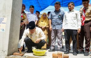 TP Letakkan Batu Bata Pertama Pembangunan Masjid An Nasr