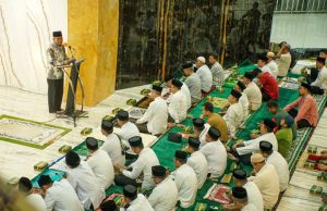 Zikir di Masjid Terapung Bj Habibie Sambut Tahun Baru Islam 1445 Hijriah