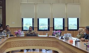 Taufan Pawe Terima Kunjungan Kapolres AKBP Arman Muis