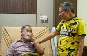 TP Besuk Pangerang Rahim di Rumah Sakit