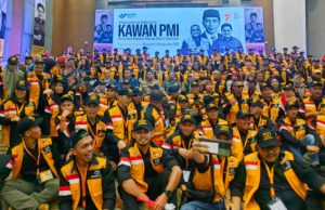 BP2MI Mengukuhkan 255 Orang Kawan PMI dan Perwira PMI di Seraton Hotel Makassar