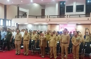 Walikota Parepare Hadiri Pengukuhan Muhammad Risbiantoro Sebagai Kepala BPKP Sulsel