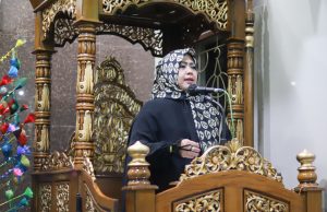 ERAT Uraikan Sosok Rasulullah Sebagai Suri Tauladan Saat Maulid Nabi Muhammad SAW di Masjid Al – Amin.