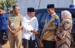 Danny Pomanto dan Taufan Pawe Dampingi Amran Sambut Wapres Maruf Amin