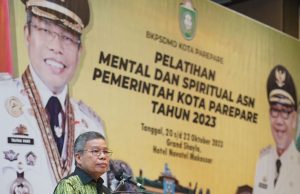 TP Buka Pelatihan Mental dan Spiritual ASN Pemkot Parepare di Hotel Novotel Makassar