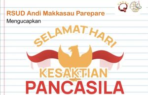 RSUD Andi Makkasau ucapkan Hari Kesaktian Pancasila, Ini Arti Kesaktian Pancasila…