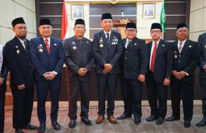 Kepala Bappeda Parepare Hadiri Sertijab Pj Wali Kota, di Auditorium BJ Habibie